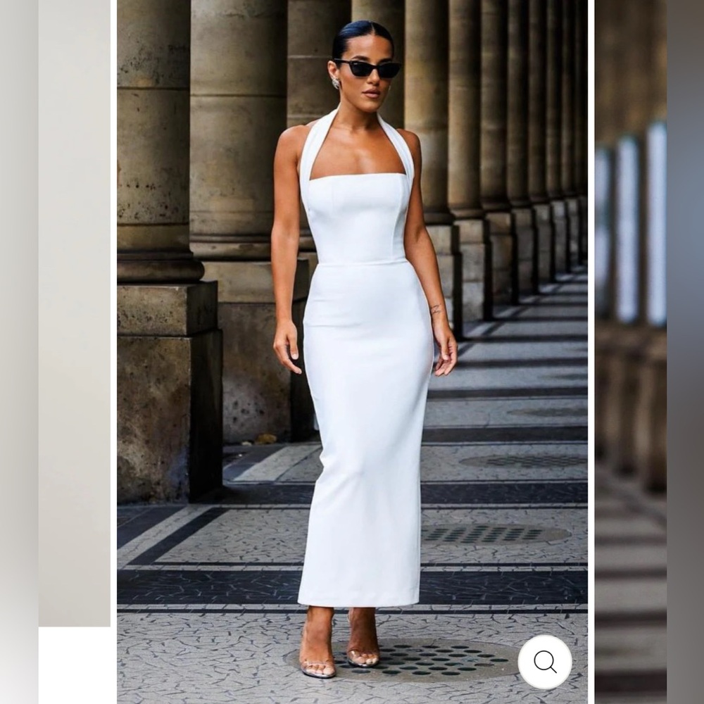 Meline Midi Dress - Ivory SOLD OUT ONLINE